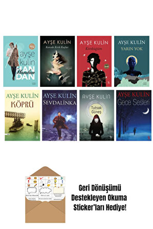 Ayşe Kulin 8 Kitap Set + Okuma Sticker'ları