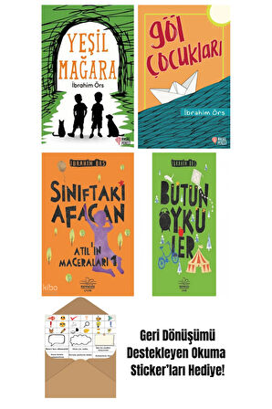 Ibrahim Örs 4 Kitap Seti + Okuma Sticker'ları