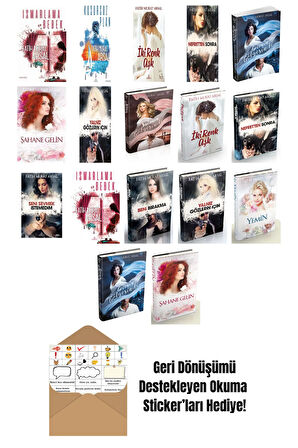 Fatih Murat Arsal 17 Kitap Seti + Okuma Sticker'ları