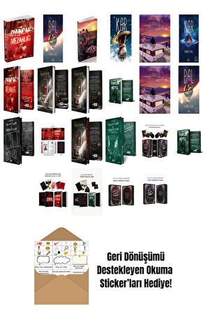 Emre Gül 22 Kitap Seti + Okuma Sticker'ları