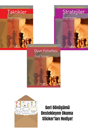 Satrançta Kazandıran Stratejiler + Okuma Sticker'ları
