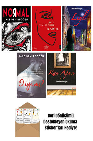 Jale Demirdögen 5 Kitap Seti + Okuma Sticker'ları