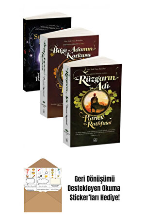 Kral Katili Güncesi 3 Kitap Takım + Okuma Sticker'ları