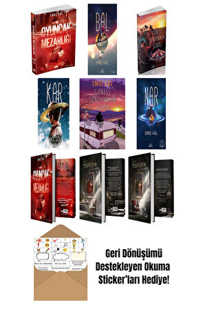 Emre Gül 9 Kitap Seti + Okuma Sticker'ları