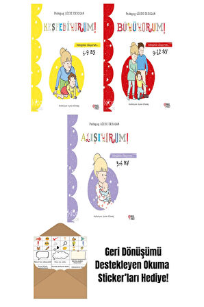Gözde Erdoğan 3 Kitap Seti + Okuma Sticker'ları