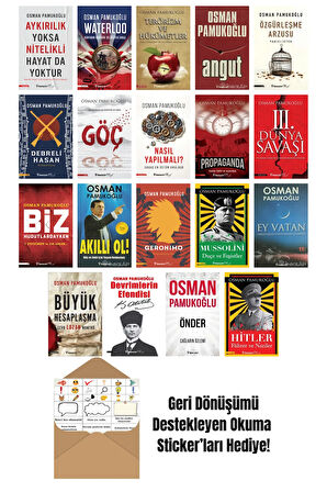 Osman Pamukoğlu 19 Kitap Seti + Okuma Sticker'ları