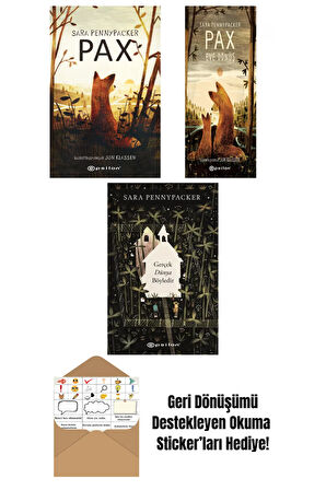 Sara Pennypacker 3 Kitap Seti + Okuma Sticker'ları