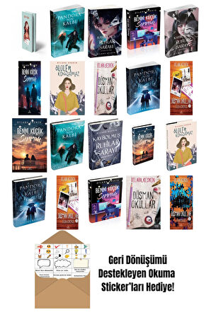 Dilara Keskin 20 Kitap Seti + Okuma Sticker'ları