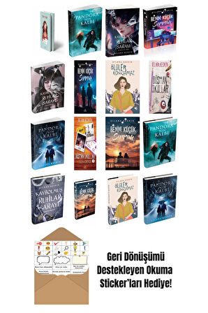 Dilara Keskin 16 Kitap Seti + Okuma Sticker'ları