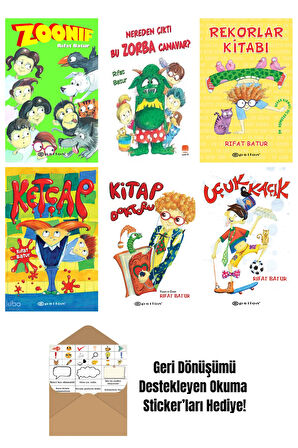 Rıfat Batur 7 Kitap Seti + Okuma Sticker'ları