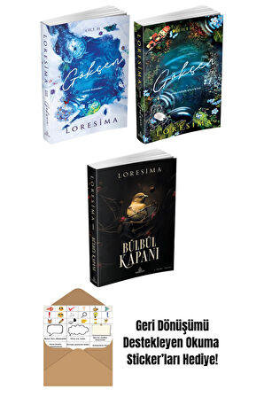 Loresima 3 Kitap Seti + Okuma Sticker'ları