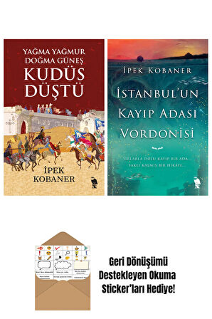 İpek Kobaner 2 Kitap Seti + Okuma Sticker'ları