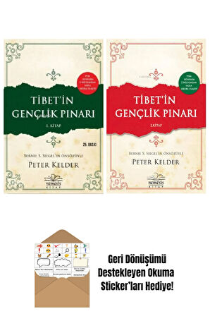 Peter Kelder 2 Kitap Seti + Okuma Sticker'ları