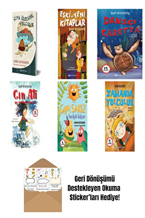 Banu Bozdemir 6 Kitap Seti + Okuma Sticker'ları