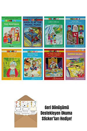 Ertan Ardanancı 8 Kitap Seti + Okuma Sticker'ları