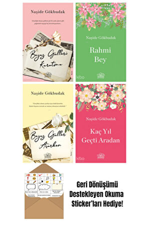 Naşide Gökbudak 4 Kitap Seti + Okuma Sticker'ları