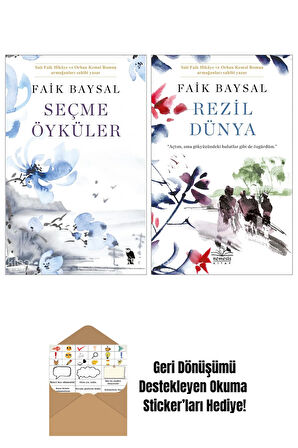 Faik Baysal 2 Kitap Seti + Okuma Sticker'ları