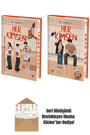 Her Kimsen İlk Set + Son Set 2 Kitap R. İdeli (Ciltli) + Okuma Sticker'ları