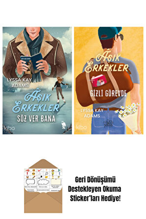 Lyssa Kay Adams 2 Kitap Seti + Okuma Sticker'ları