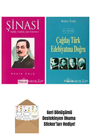 Mahir Ünlü 2 Kitap Seti + Okuma Sticker'ları