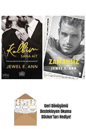Jewel E. Ann 2 Kitap Seti + Okuma Sticker'ları