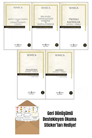 Seneca 5 Kitap Set + Okuma Sticker'ları