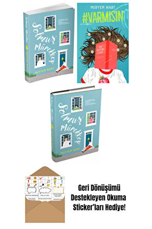Meryem Nart 3 Kitap Seti + Okuma Sticker'ları