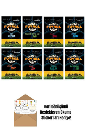 Joachim Masannek 8 Kitap Seti + Okuma Sticker'ları