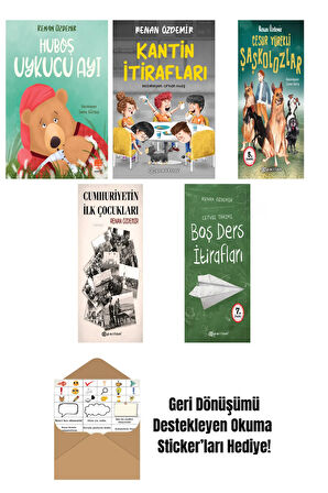 Renan Özdemir 5 Kitap Seti + Okuma Sticker'ları