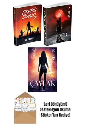 M. Rise 3 Kitap Seti + Okuma Sticker'ları
