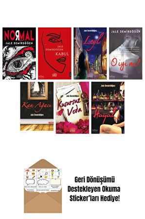 Jale Demirdögen 7 Kitap Seti + Okuma Sticker'ları