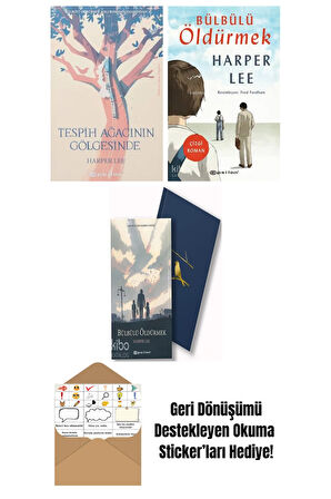 Harper Lee 3 Kitap Seti + Okuma Sticker'ları