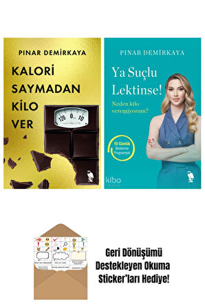 Pınar Demirkaya 2 Kitap Seti + Okuma Sticker'ları