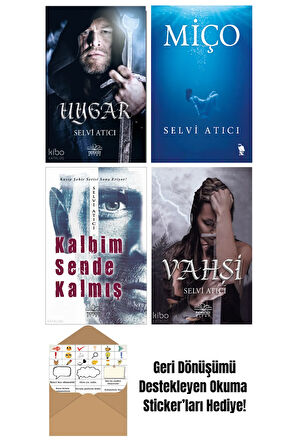 Selvi Atıcı 4 Kitap Seti + Okuma Sticker'ları
