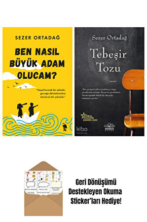 Sezer Ortadağ 2 Kitap Seti + Okuma Sticker'ları