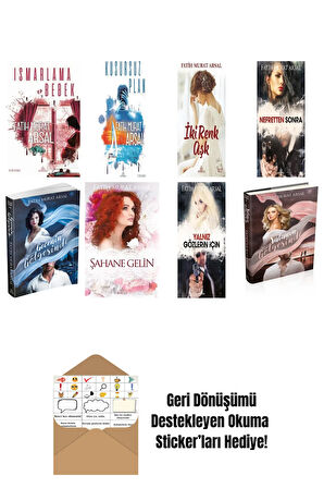 Fatih Murat Arsal 8 Kitap Seti + Okuma Sticker'ları