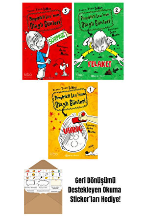Yvan DeMuy 3 Kitap Seti + Okuma Sticker'ları