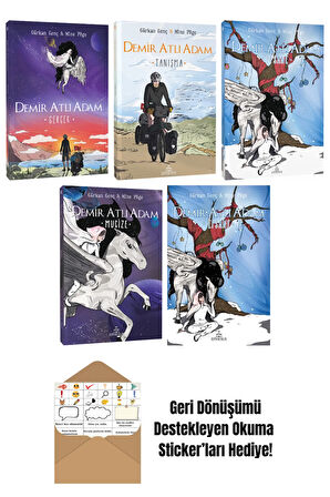 Gürkan Genç 5 Kitap Seti + Okuma Sticker'ları