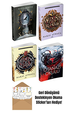 Maral Atmaca 4 Kitap Seti + Okuma Sticker'ları