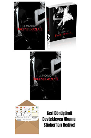 J.J. McAvoy 3 Kitap Seti + Okuma Sticker'ları