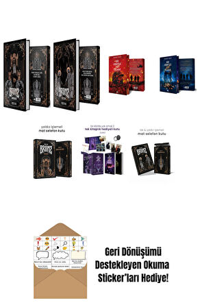 ÖZGE NAZ 7 Kitap Seti + Okuma Sticker'ları