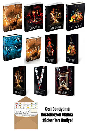 Ceren Melek 11 Kitap Seti + Okuma Sticker'ları