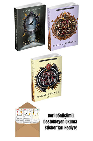 Maral Atmaca 3 Kitap Seti + Okuma Sticker'ları