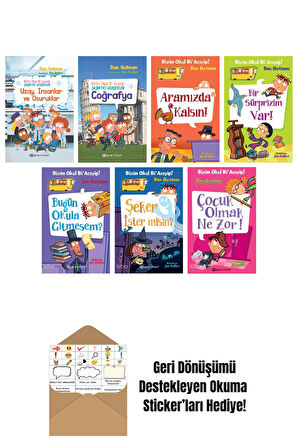 Dan Gutman 7 Kitap Seti + Okuma Sticker'ları