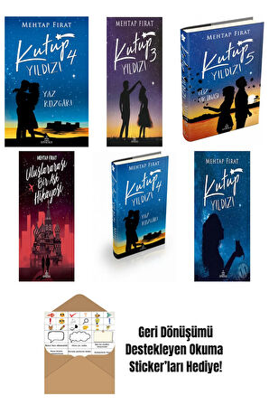 Mehtap Fırat 6 Kitap Seti + Okuma Sticker'ları