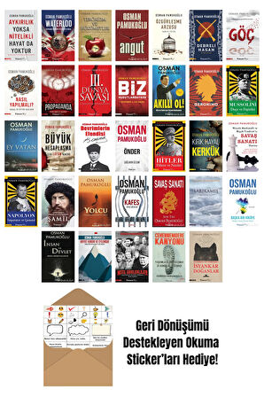 Osman Pamukoğlu 33 Kitap Seti + Okuma Sticker'ları