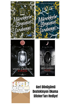Sümeyye Demirkan 4 Kitap Seti + Okuma Sticker'ları