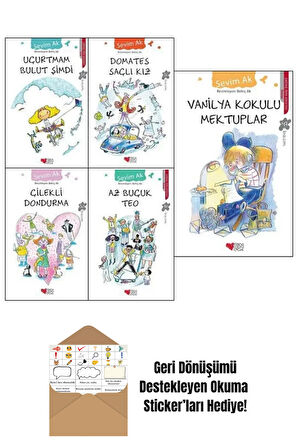 Sevim Ak 5 Kitap Set + Okuma Sticker'ları