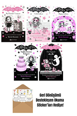 Harriet Muncaster 5 Kitap Seti + Okuma Sticker'ları
