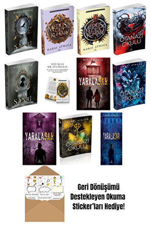 Maral Atmaca 11 Kitap Seti + Okuma Sticker'ları
